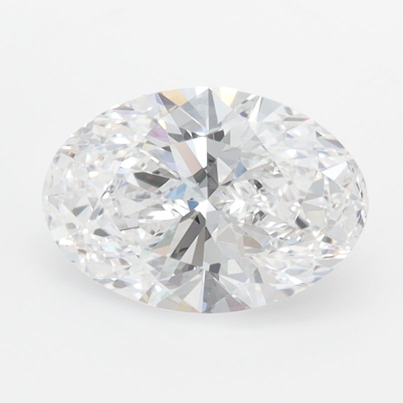 1.37 ct. oval Lab Grown Diamond front image