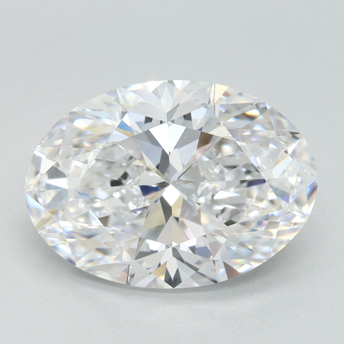 3.25 ct. oval Lab Grown Diamond front image