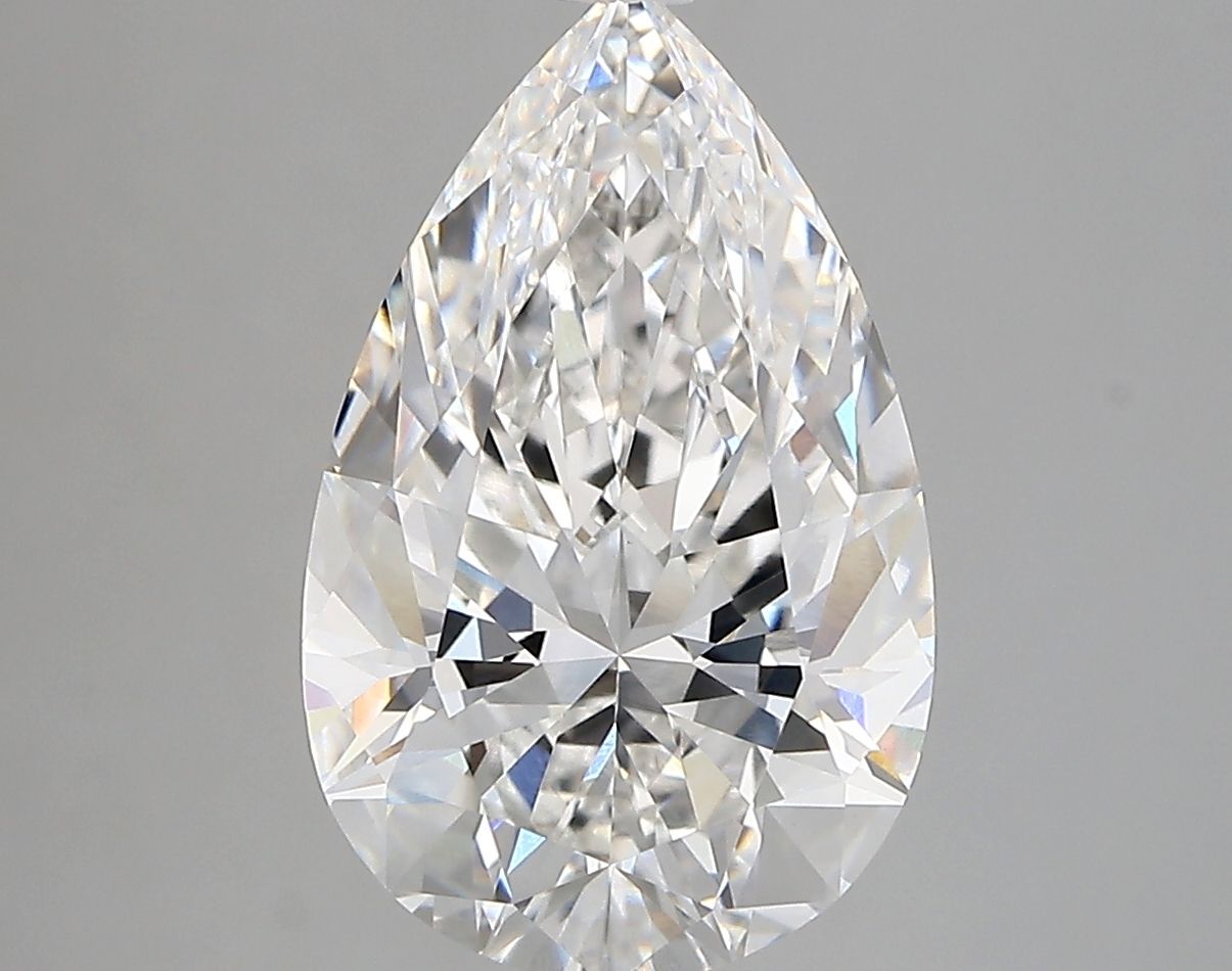 3.92 ct. pear Lab Grown Diamond front image