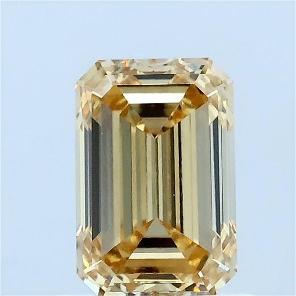1.01 CT Fancy Intense Yellow EMERALD