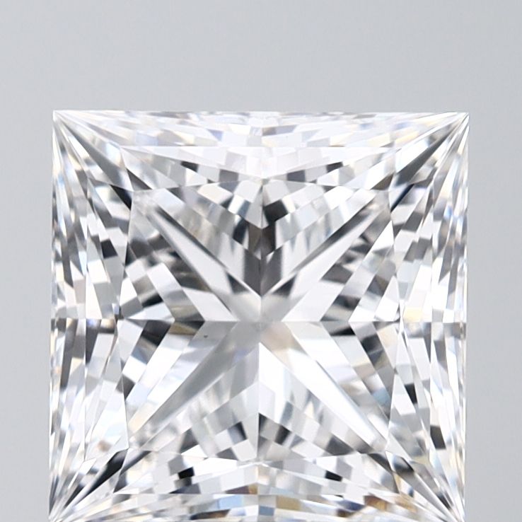 2.10 ct. princess Lab Grown Diamond front image