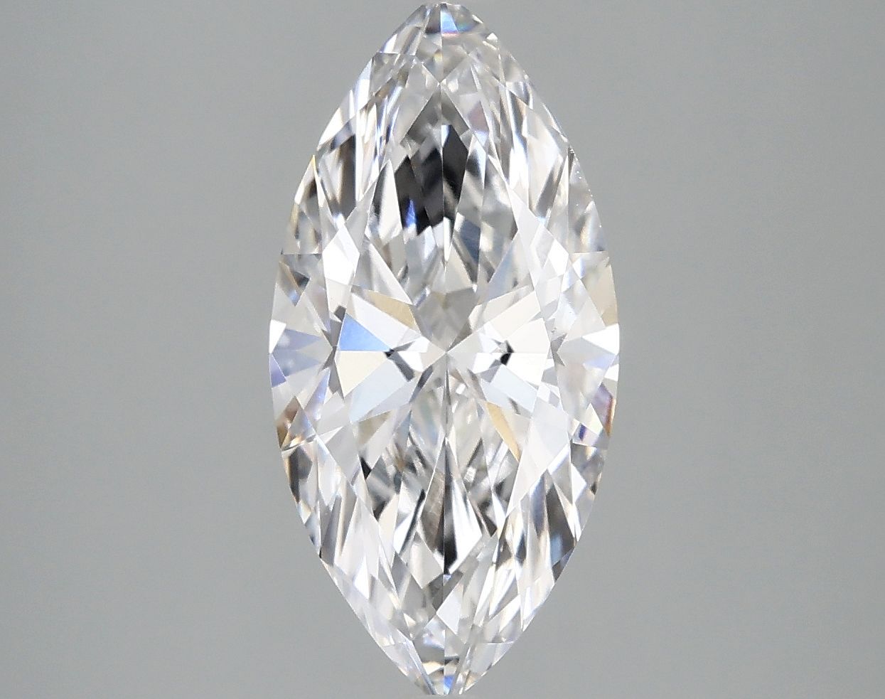 2.45 carat f VVS2 EX Cut IGI marquise diamond