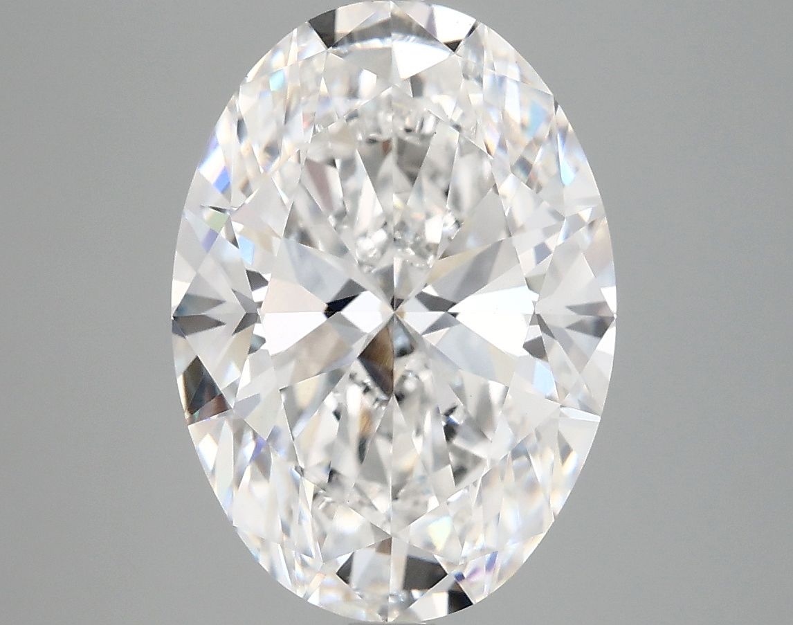 5.03 ct. oval Lab Grown Diamond front image