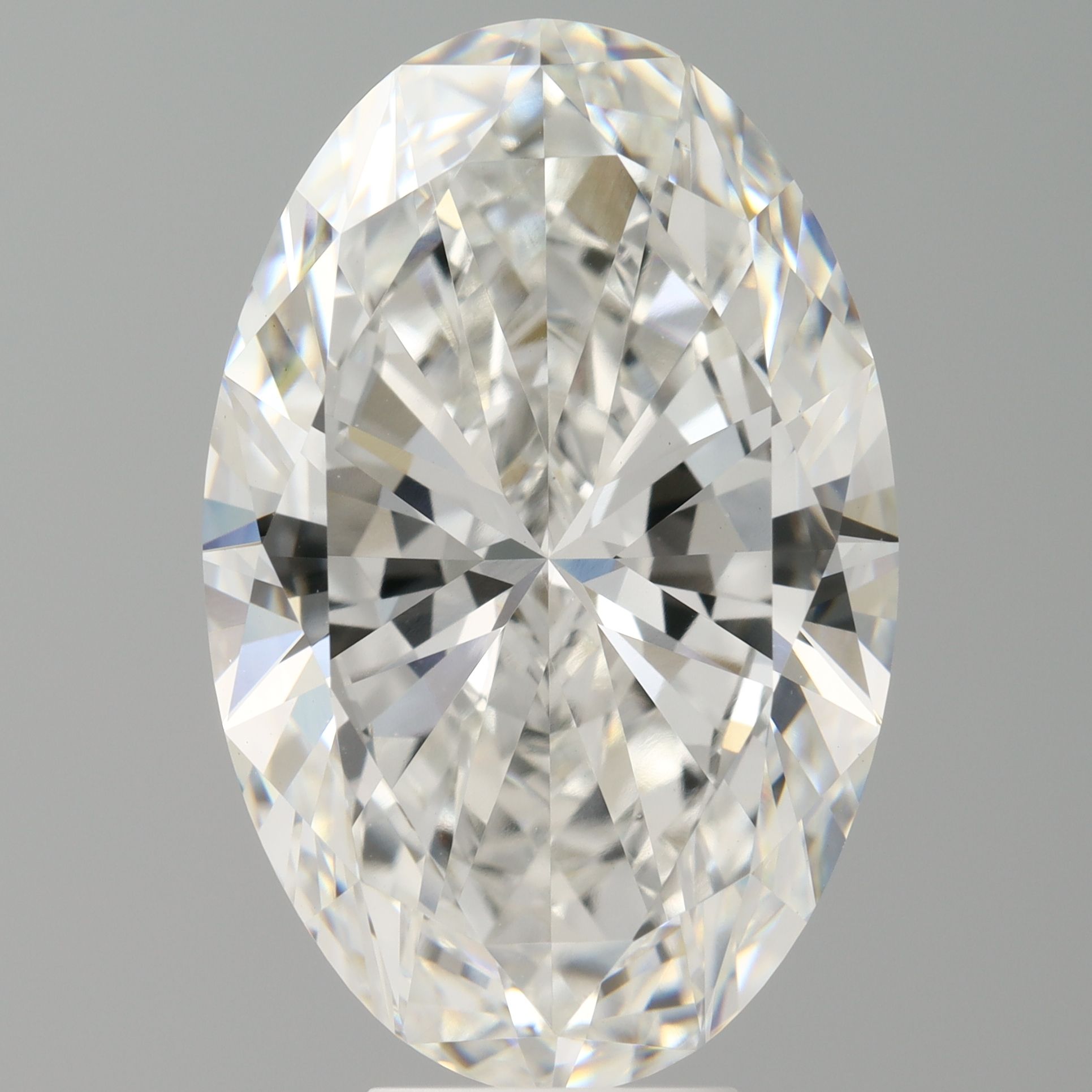8.01 ct. oval Lab Grown Diamond front image