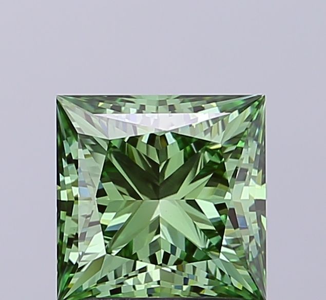 2.08 ct. princess Lab Grown Diamond front image