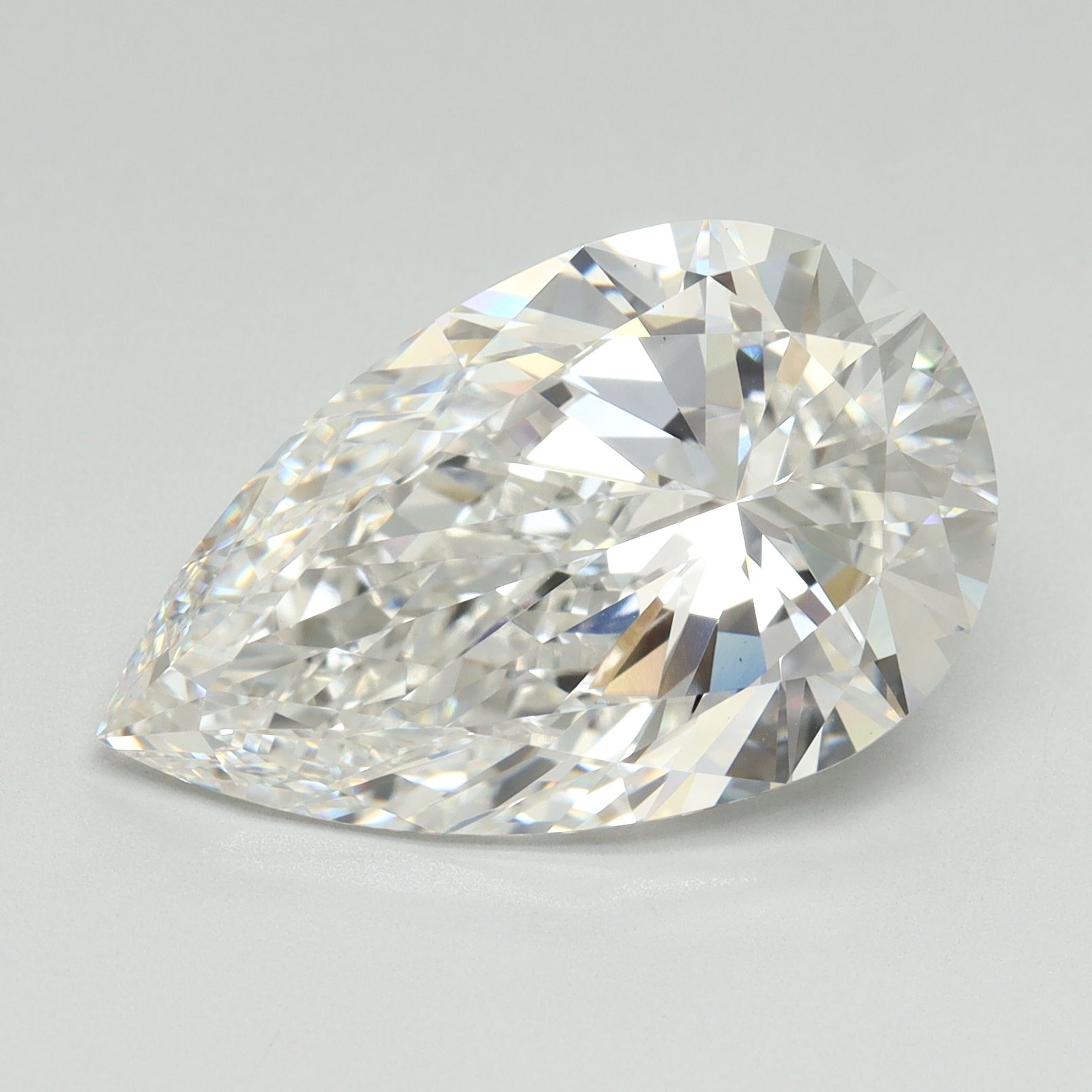 8.08 ct. pear Lab Grown Diamond front image