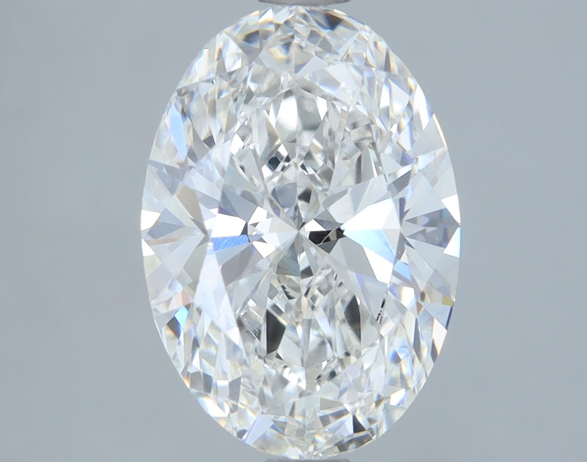 2.04 ct. oval Lab Grown Diamond front image