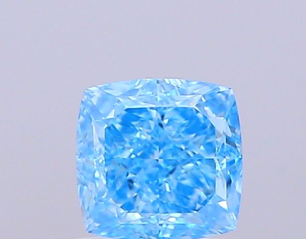 1.02 CT Fancy Vivid Blue CUSHION MODIFIED