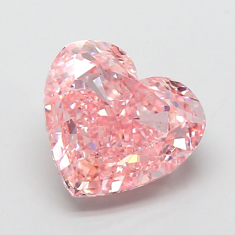 5.16 ct. heart Lab Grown Diamond front image