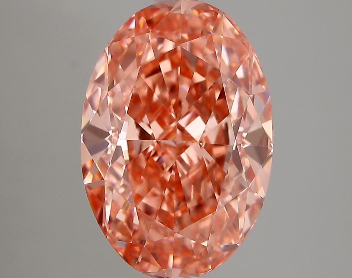 3.75 ct. oval Lab Grown Diamond front image