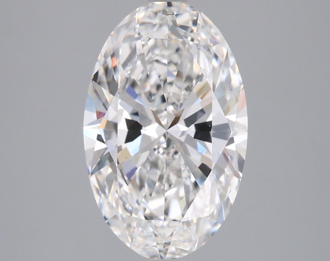 3.01 ct. oval Lab Grown Diamond front image