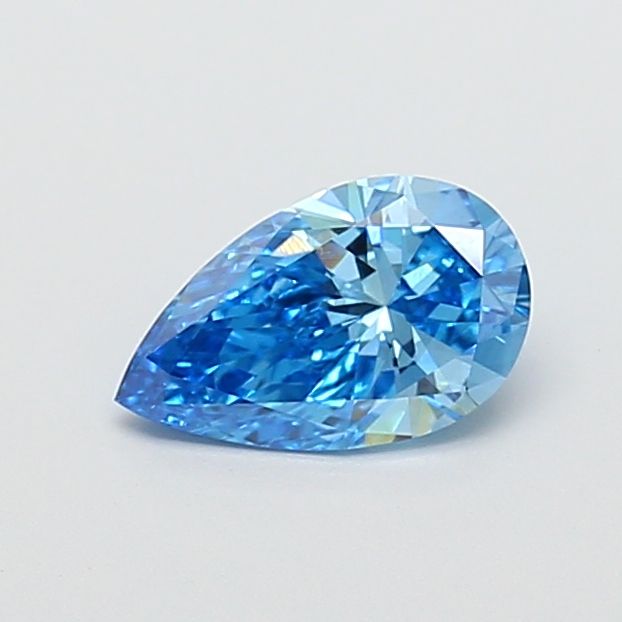 1.0 CT Fancy Vivid Blue PEAR