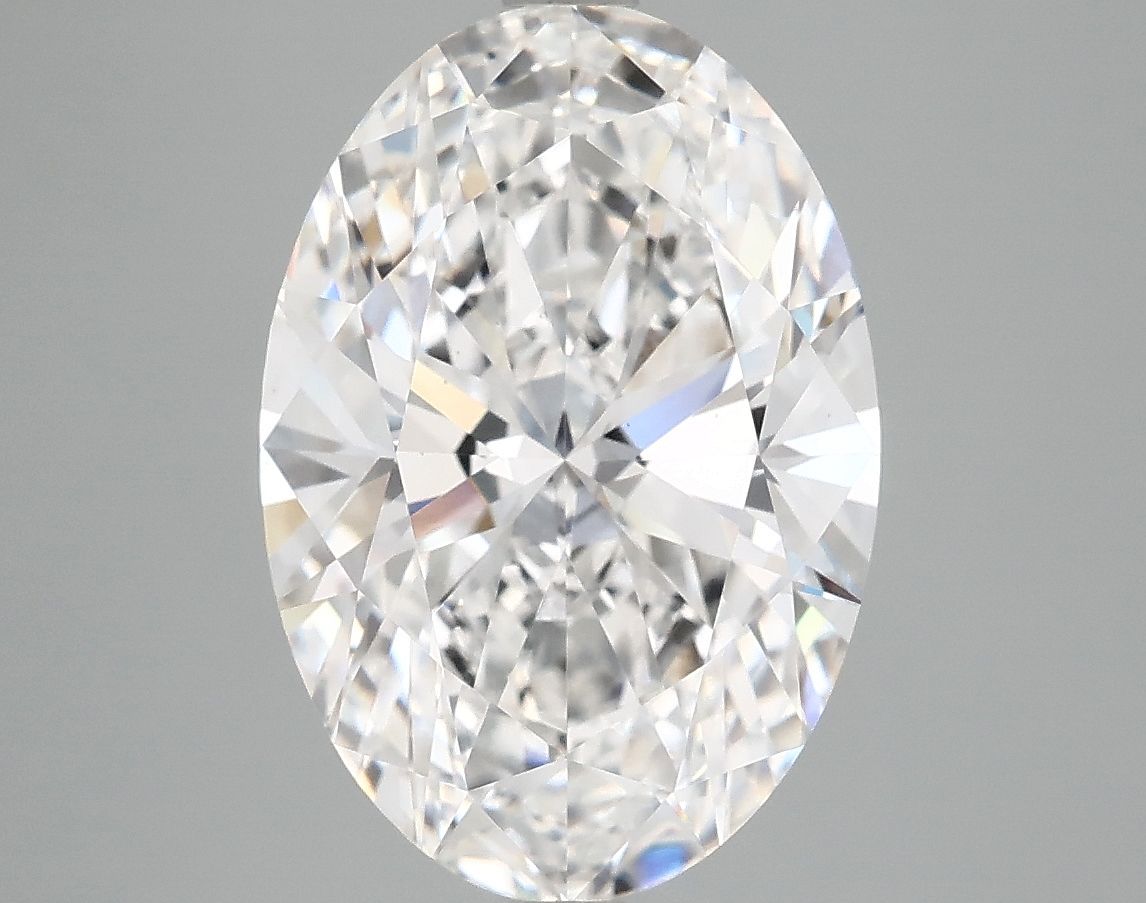 5.01 ct. oval Lab Grown Diamond front image