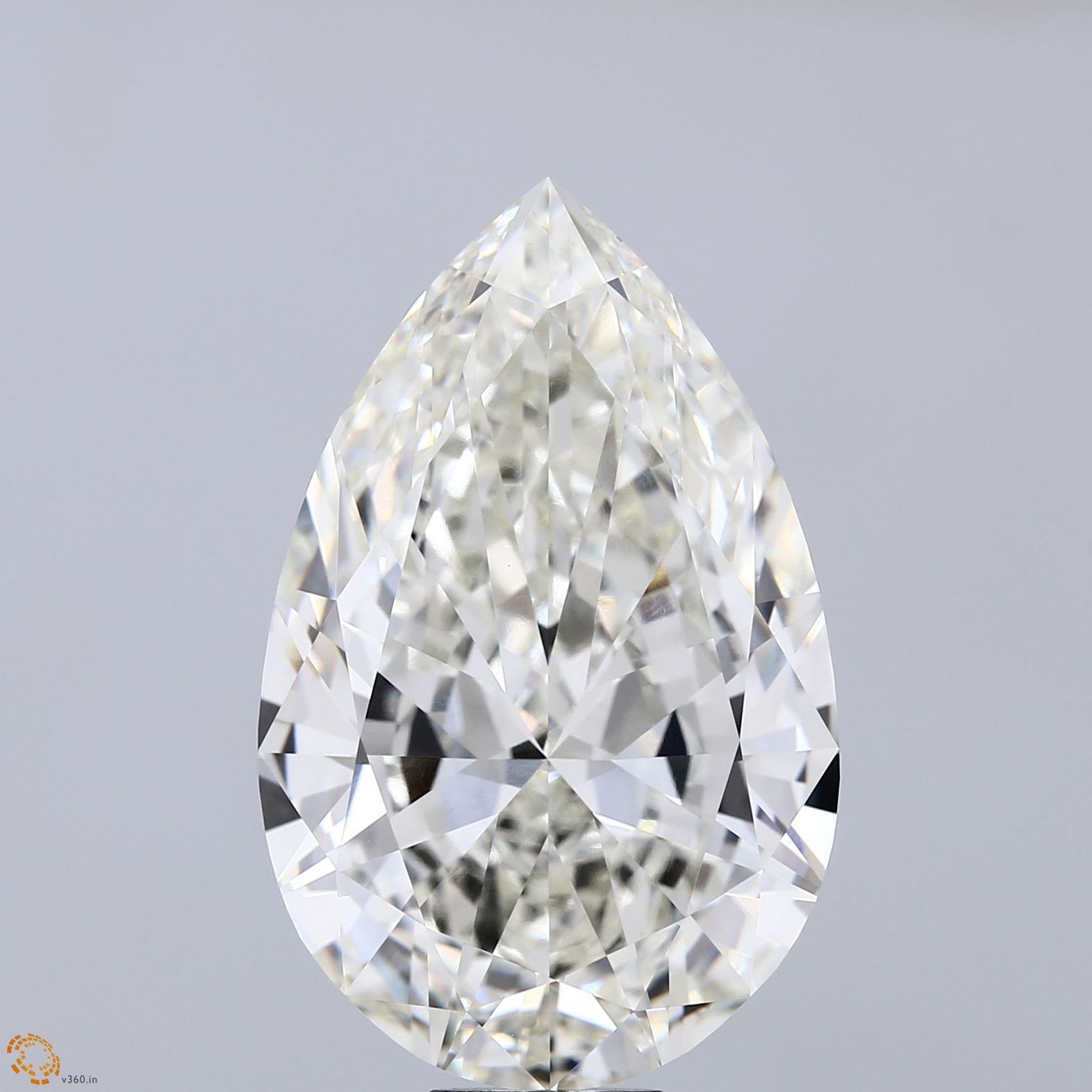 15.06 ct. pear Lab Grown Diamond front image