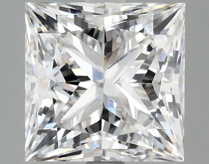 3.08 ct. princess Lab Grown Diamond front image