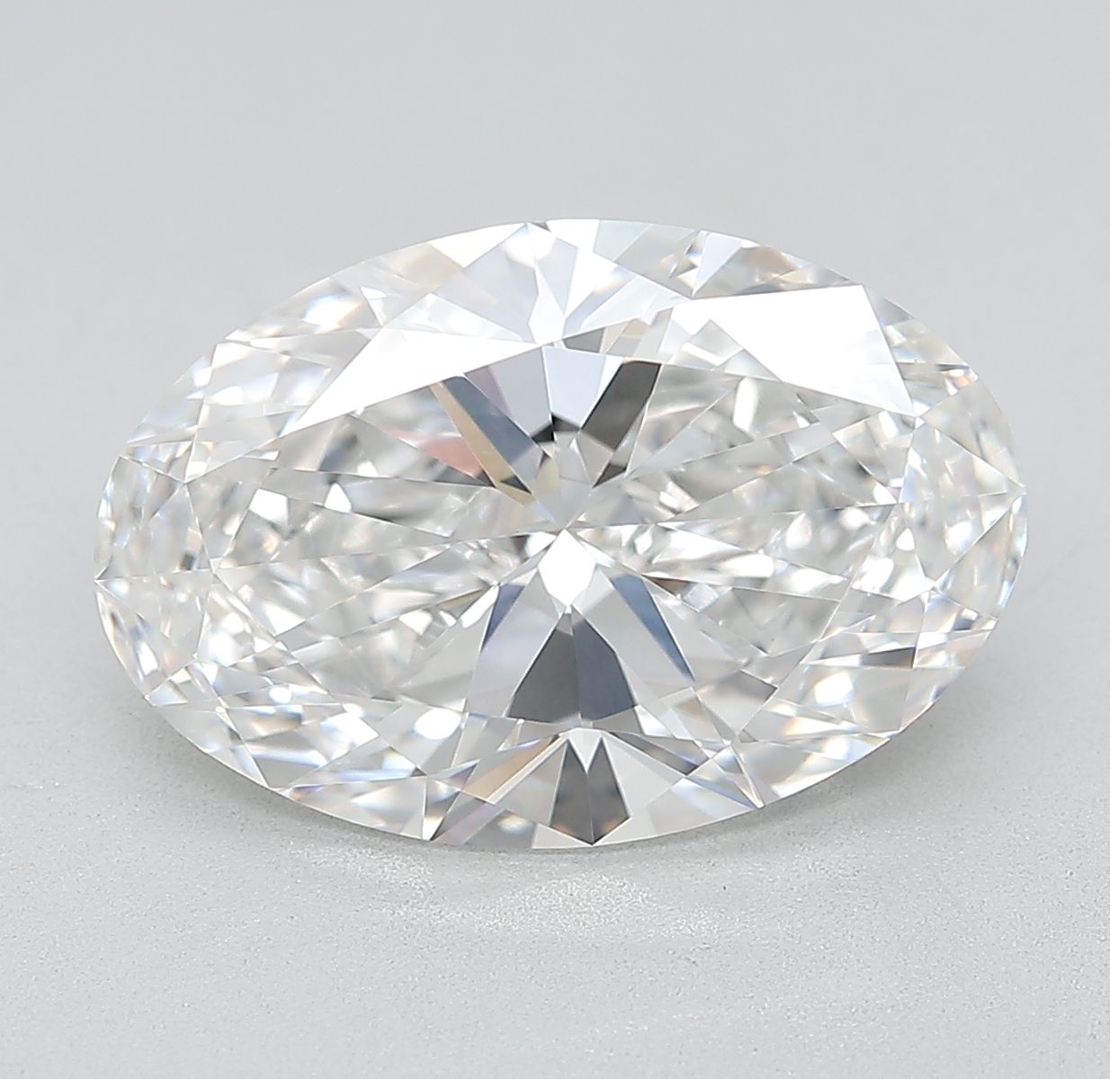4.64 ct. oval Lab Grown Diamond front image