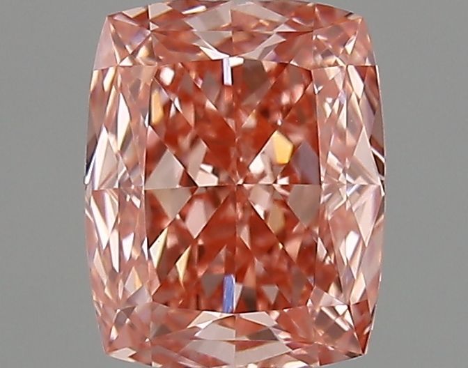 1.04 CT Fancy Vivid Pink CUSHION MODIFIED