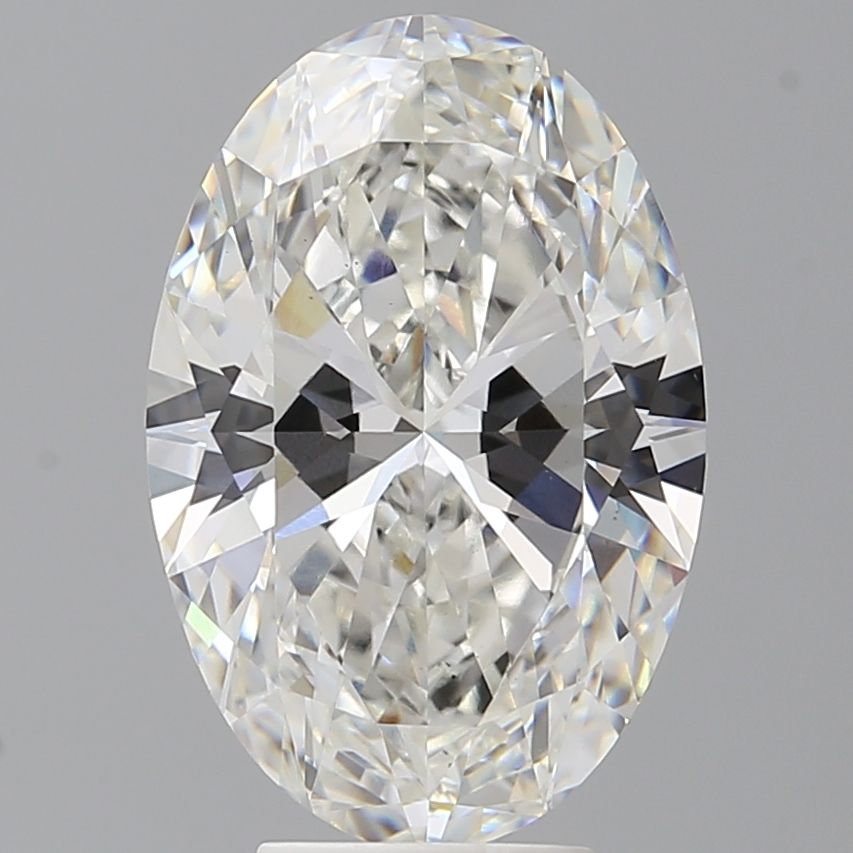 5.59 ct. oval Lab Grown Diamond front image