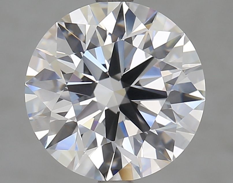 Diamant Rond 4.03 ct - Couleur D - Pureté IF