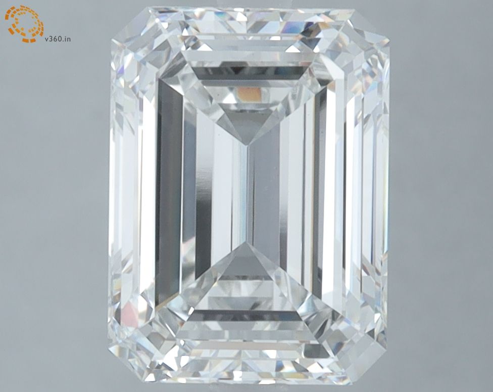 3.56 ct. emerald Lab Grown Diamond front image