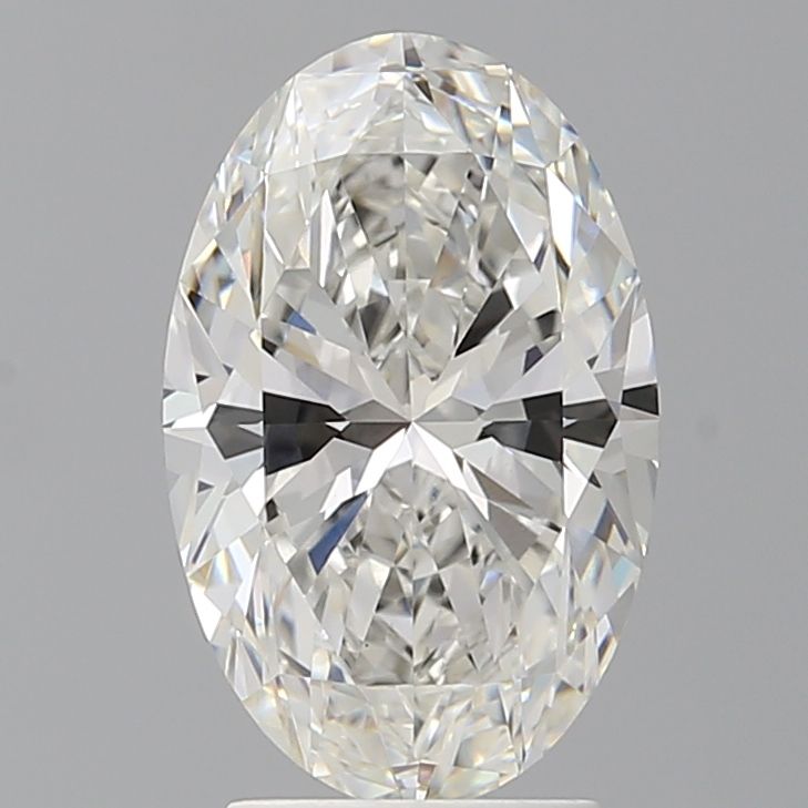 3.08 ct. oval Lab Grown Diamond front image