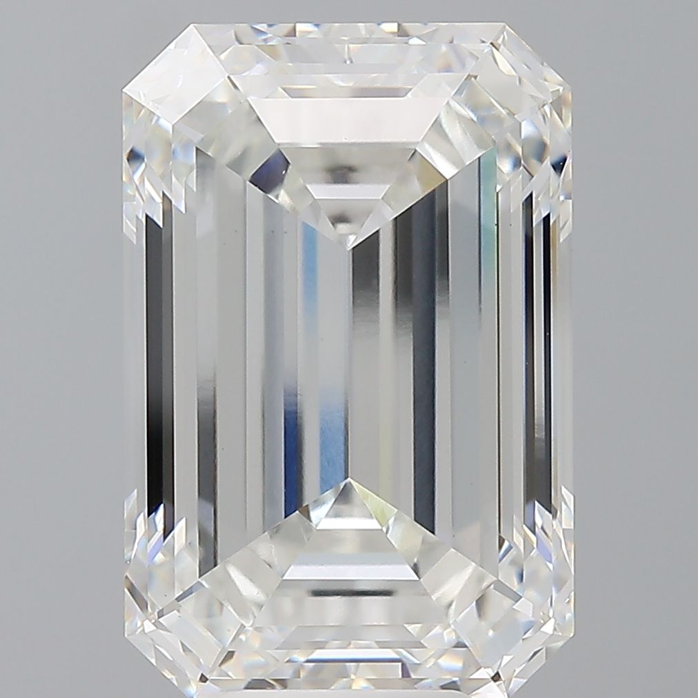 9.59 ct. emerald Lab Grown Diamond front image