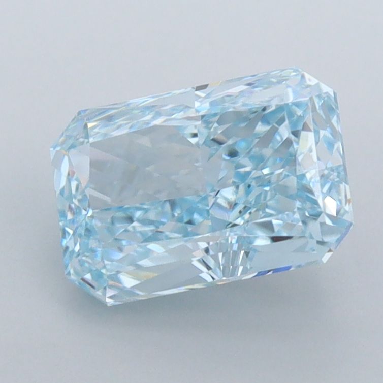 1.81 CT Fancy Vivid Blue RADIANT