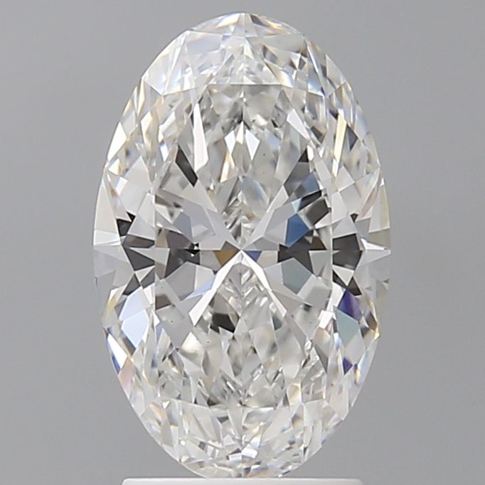 2.56 ct. oval Lab Grown Diamond front image