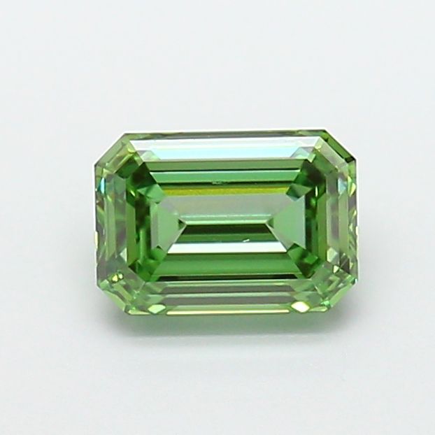 1.59 CT Fancy Vivid Green EMERALD