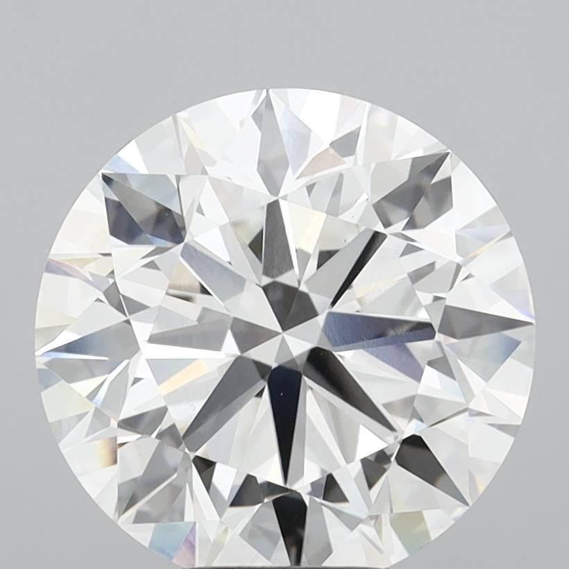 6.02 ct. round Lab Grown Diamond front image