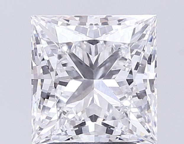 3.09 ct. princess Lab Grown Diamond front image