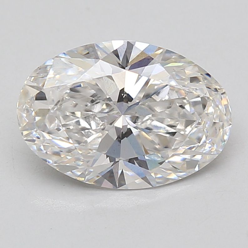 3.04 ct. oval Lab Grown Diamond front image