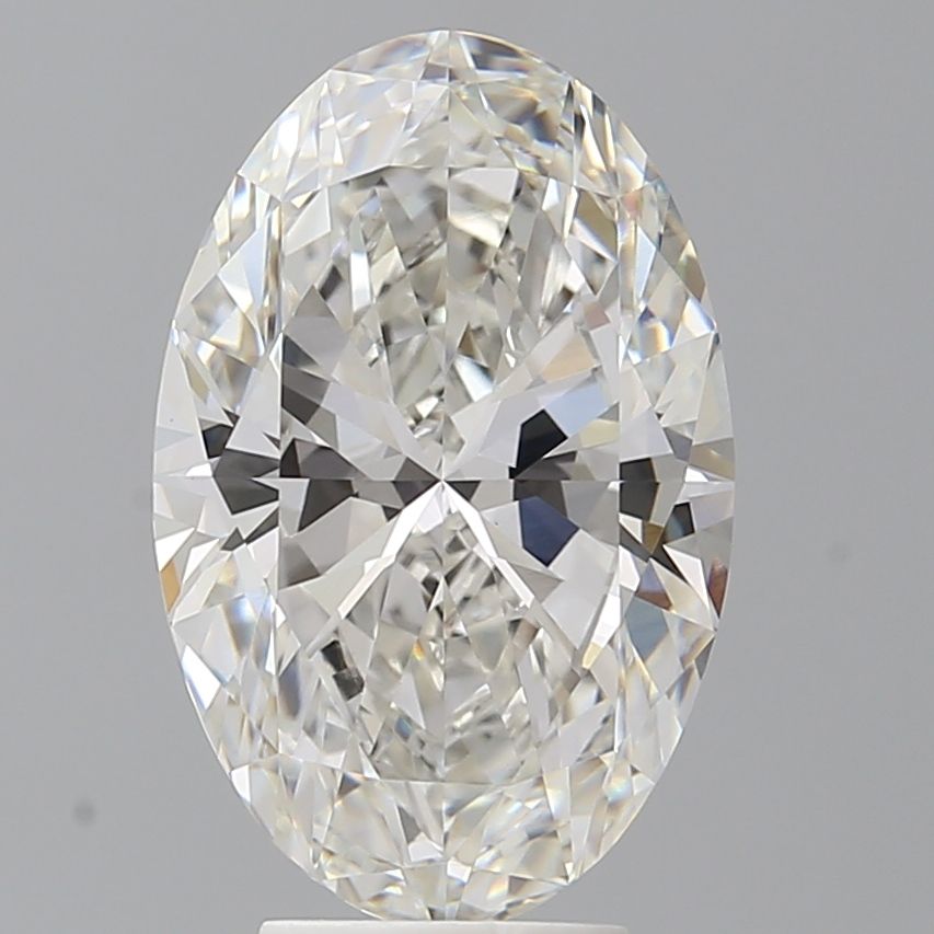 5.02 ct. oval Lab Grown Diamond front image
