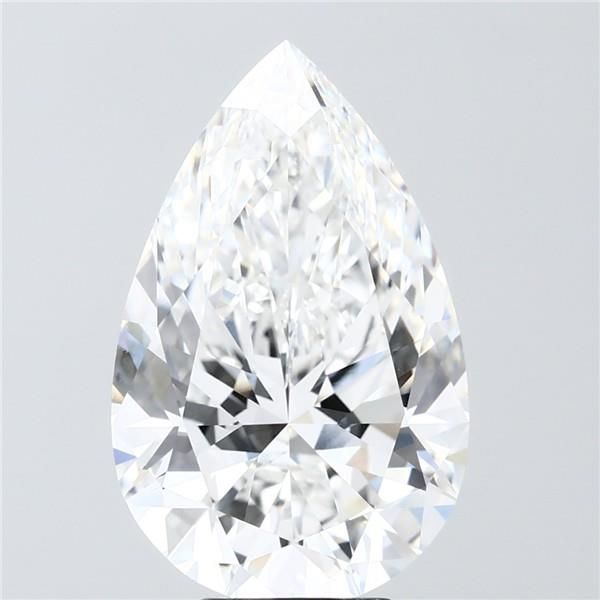 6.03 ct. pear Lab Grown Diamond front image