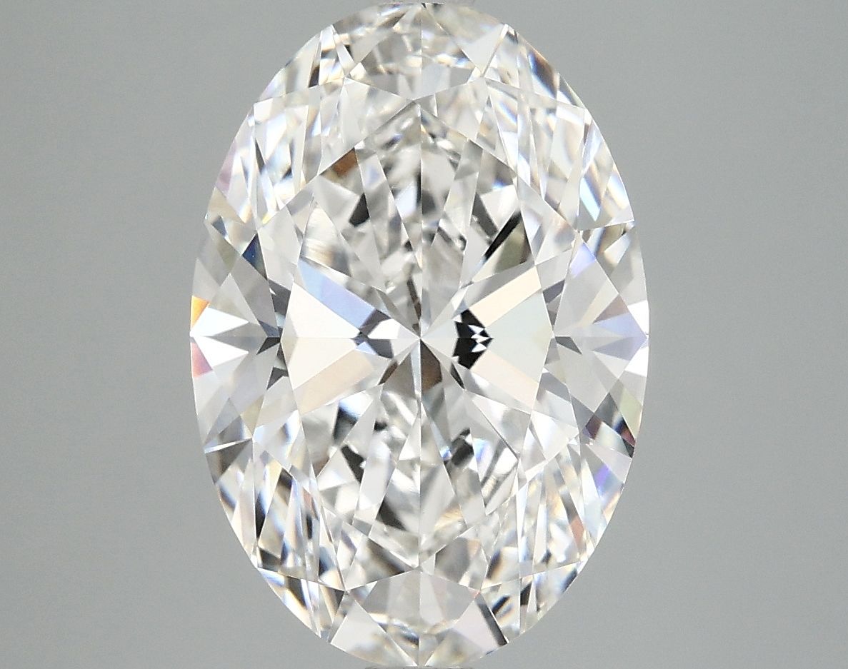 5.09 ct. oval Lab Grown Diamond front image