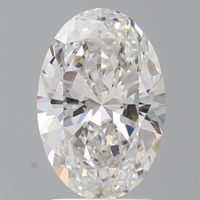 2.60 ct. oval Lab Grown Diamond front image