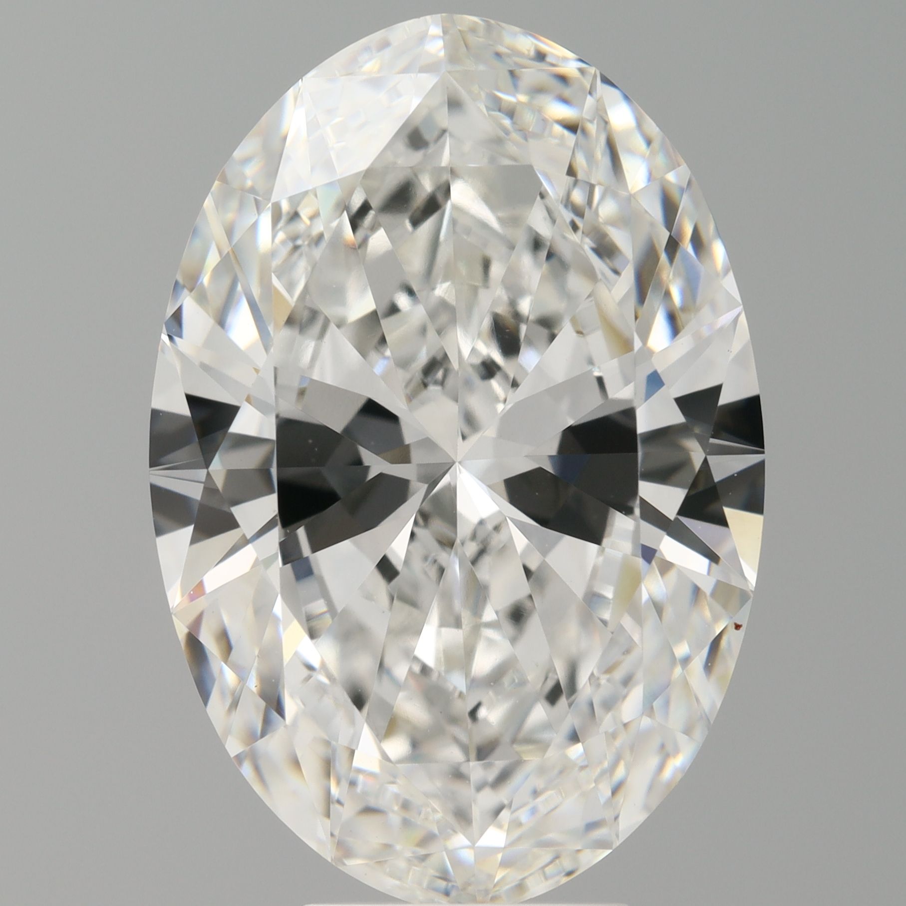7.10 ct. oval Lab Grown Diamond front image