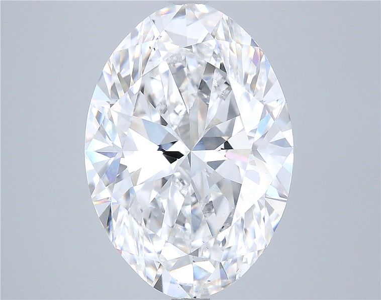 7.55 ct. oval Lab Grown Diamond front image
