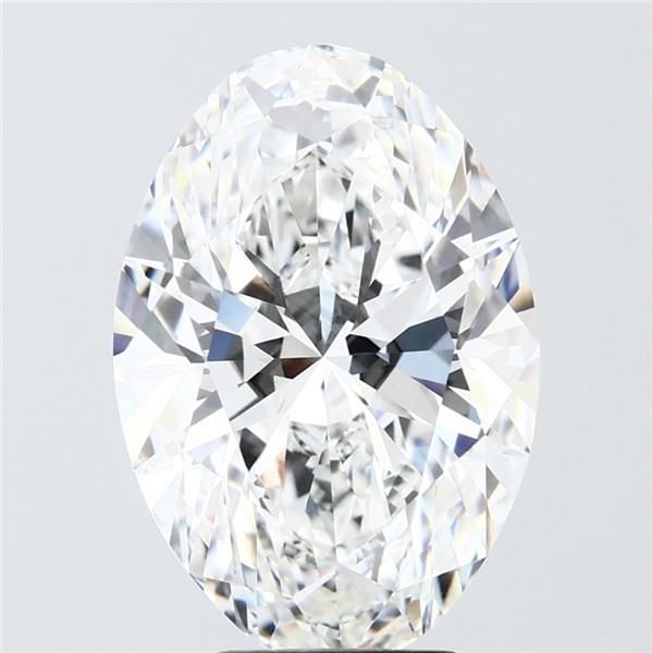6.07 ct. oval Lab Grown Diamond front image
