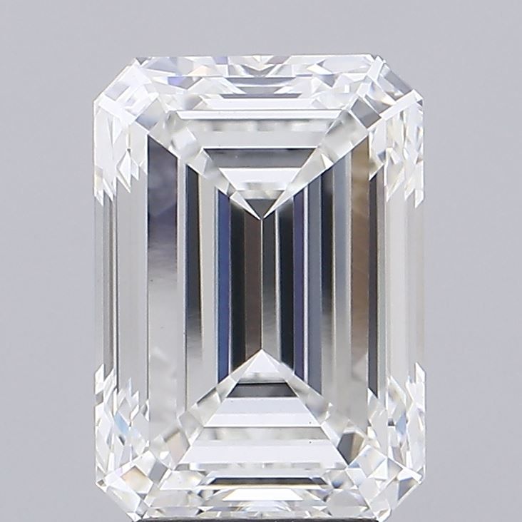 5.01 ct. emerald Lab Grown Diamond front image