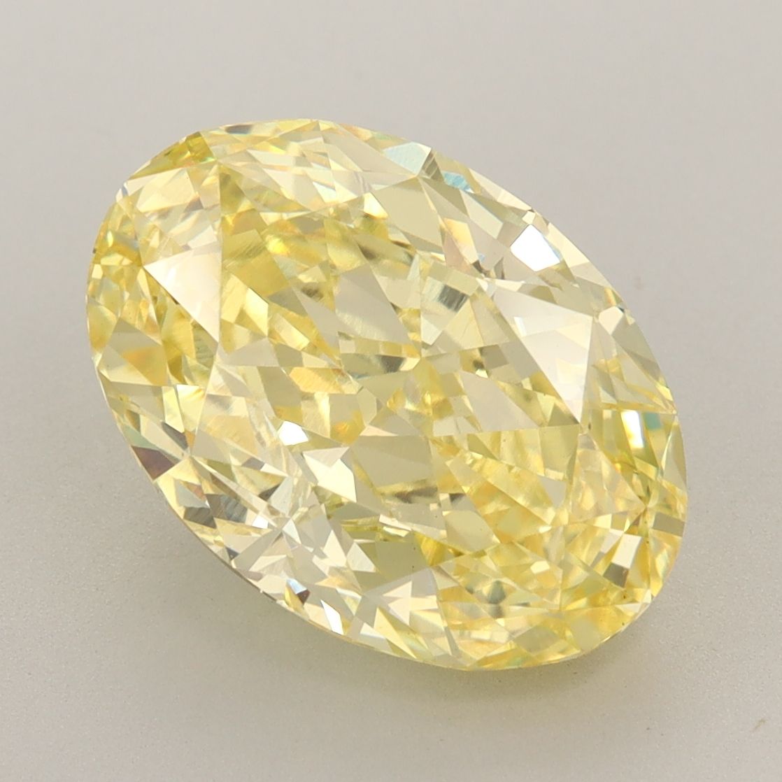 6.12 ct. oval Lab Grown Diamond front image