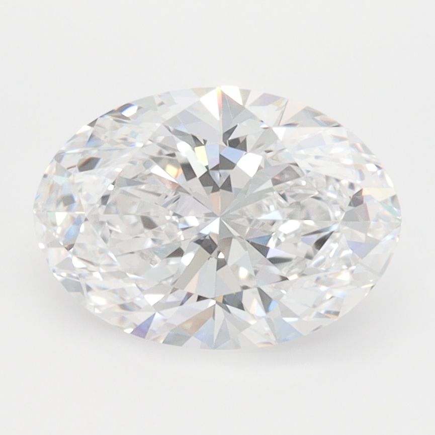 2.01 ct. oval Lab Grown Diamond front image