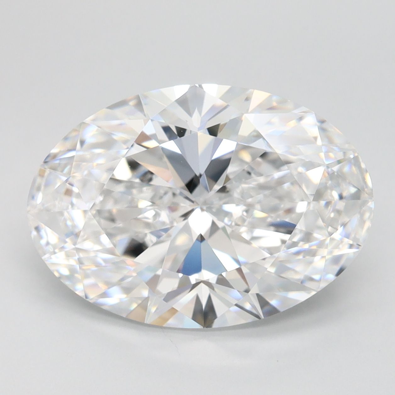 4.14 ct. oval Lab Grown Diamond front image