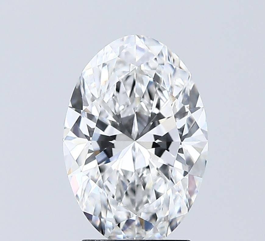2.09 ct. oval Lab Grown Diamond front image