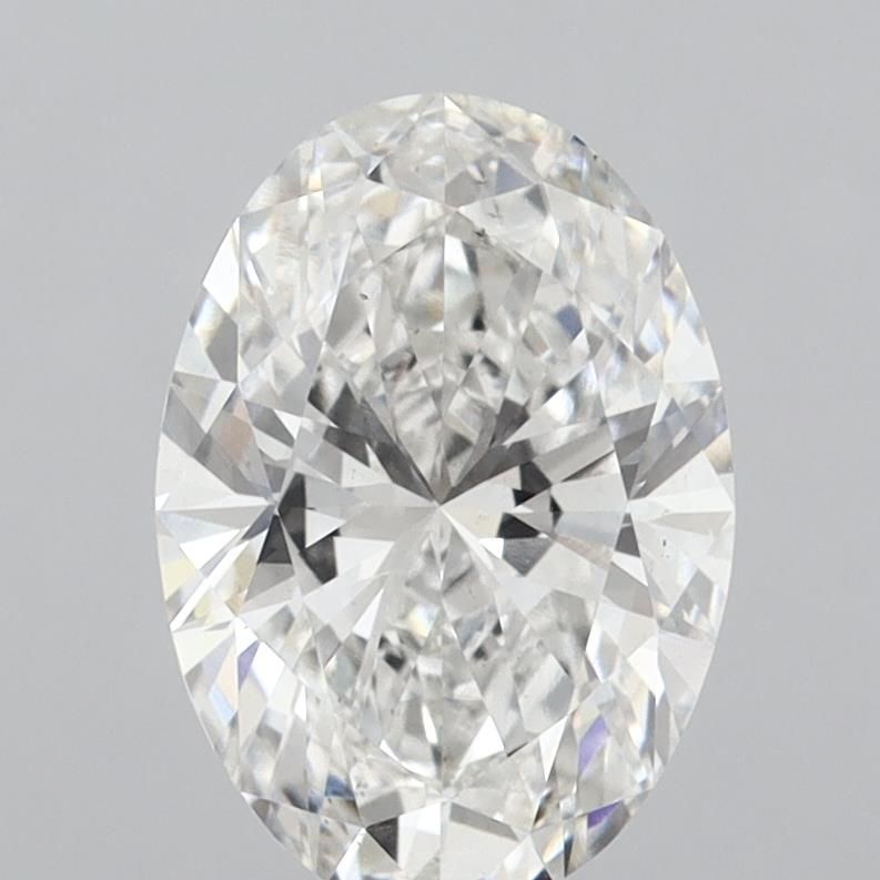 3.04 carat f VS2 EX Cut IGI oval diamond
