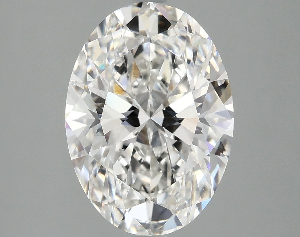 3.10 ct. oval Lab Grown Diamond front image