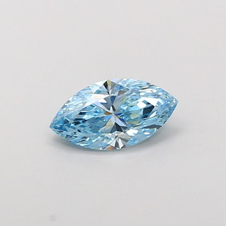 1.01 CT Fancy Vivid Blue MARQUISE