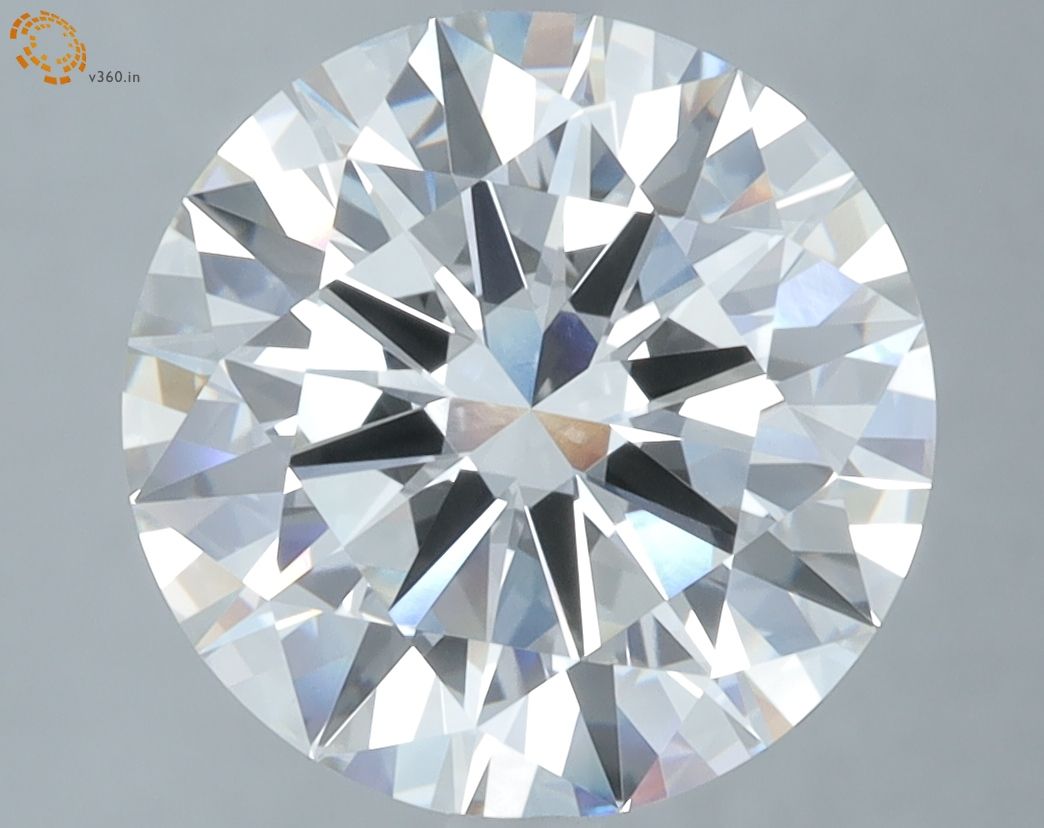 5.02 ct. round Lab Grown Diamond front image