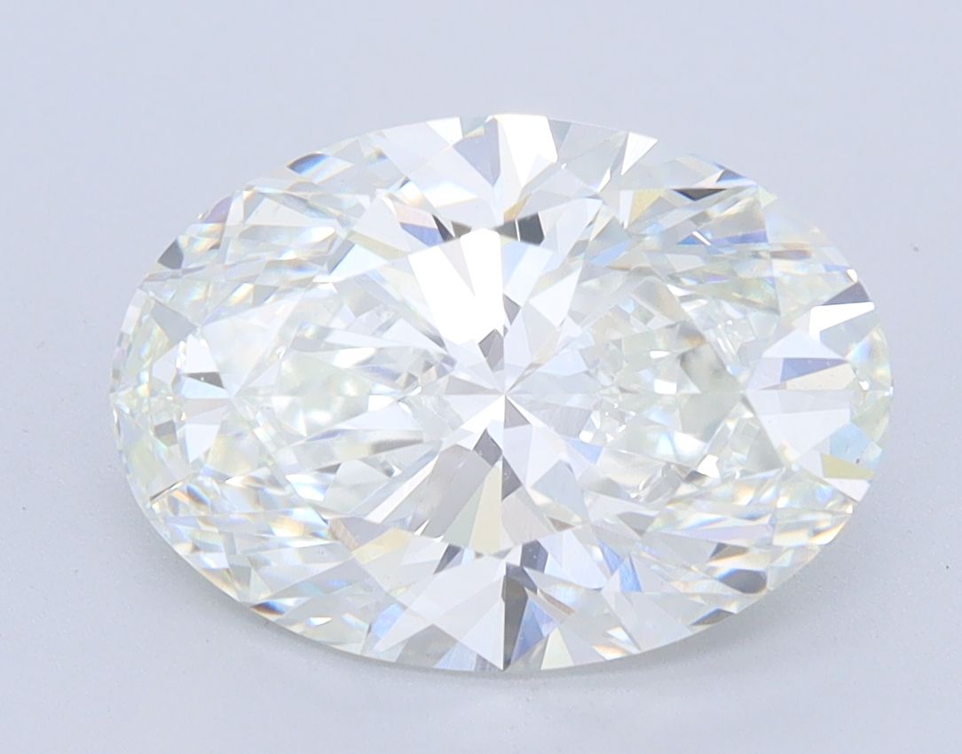 3.02 ct. oval Lab Grown Diamond front image