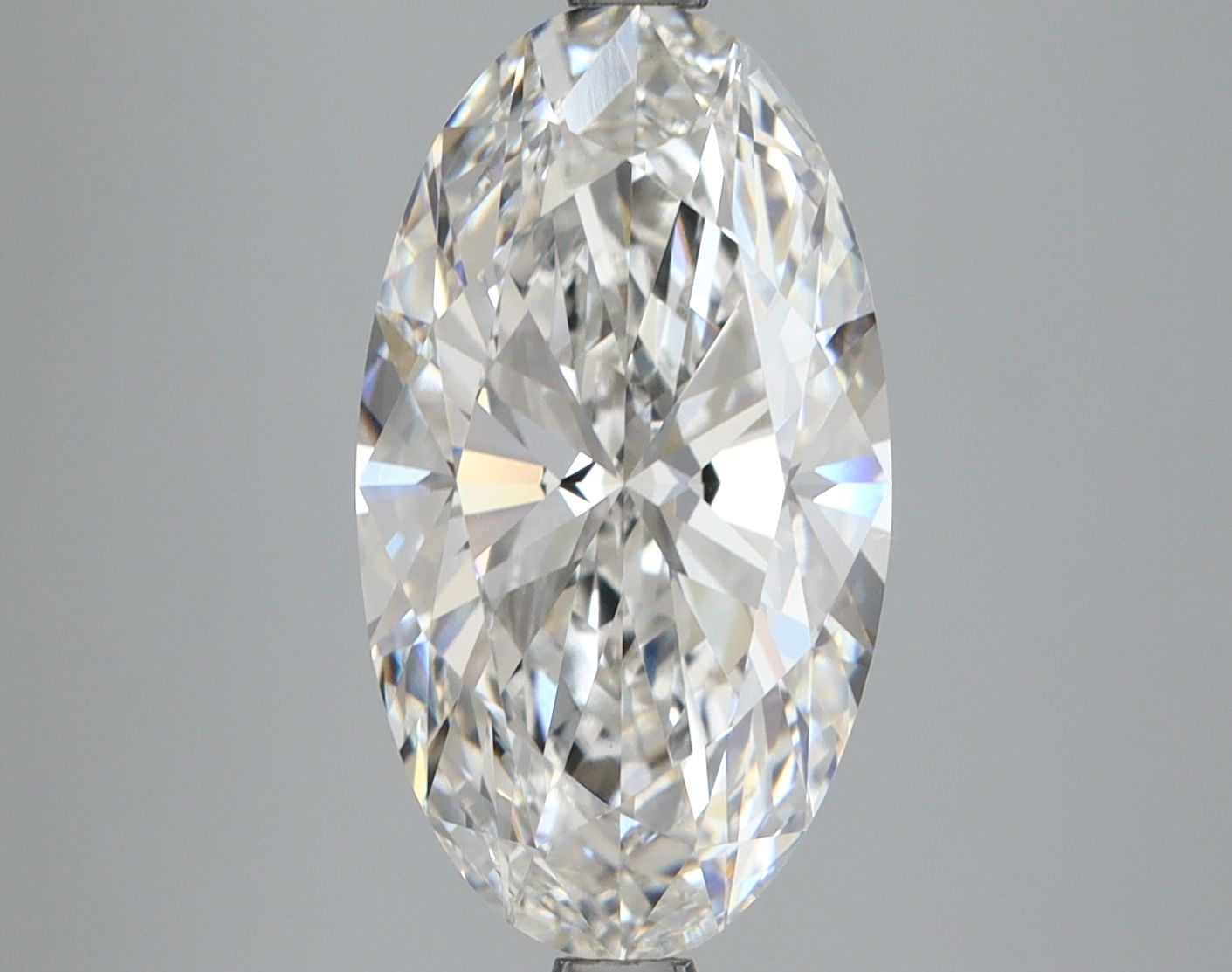 4.09 ct. oval Lab Grown Diamond front image